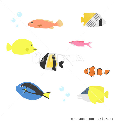 可愛的魚插圖集 可愛的魚插圖集 76106224