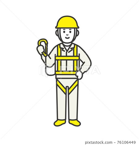 People working at the construction site 76106449