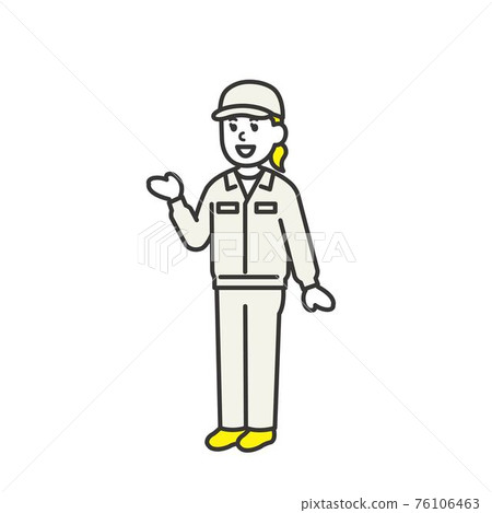 People working at the construction site 76106463