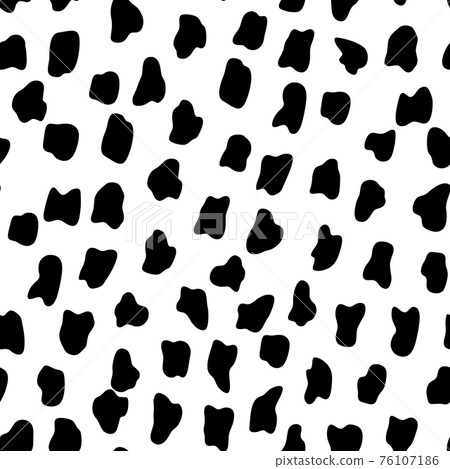 Abstract black and white background. Seamless pattern with animals print for wallpaper, web page, textures, card, postcard, faric, textile. Ornament of stylized skin. Decorative vector illustration. Abstract black and white background. Seamless pattern with animals print for wallpaper, web page, textures, card, postcard, faric, textile. Ornament of stylized skin. Decorative vector illustration. 76107186
