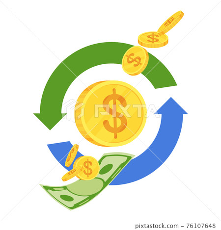 Hand holding pile of money banknotes. Symbol of wealth Hand holding pile of money banknotes. Symbol of wealth 76107648