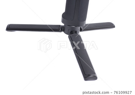 Monopod for professional gimbal stabilizer 3-Axis for camera isolated on white background Monopod for professional gimbal stabilizer 3-Axis for camera isolated on white background 76109927