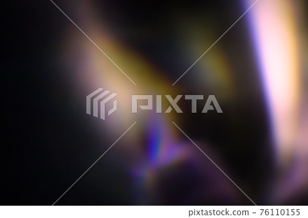 colorful warm rainbow light leaks on black background with dust texture colorful warm rainbow light leaks on black background with dust texture 76110155