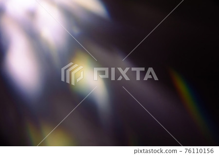 colorful warm rainbow light leaks on black background with dust texture colorful warm rainbow light leaks on black background with dust texture 76110156