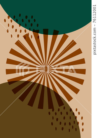 Shape Green Boho Leaf Plant Sun Minimalist Printed Wall Art Geometric Abstract Print Bohemian Art work, vector crescent, poster vintage illustration Shape Green Boho Leaf Plant Sun Minimalist Printed Wall Art Geometric Abstract Print Bohemian Art work, vector crescent, poster vintage illustration 76112001