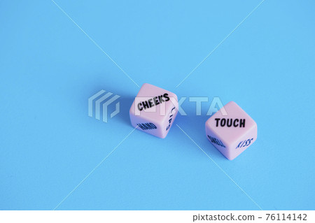 Dice English character dice Dice English character dice 76114142