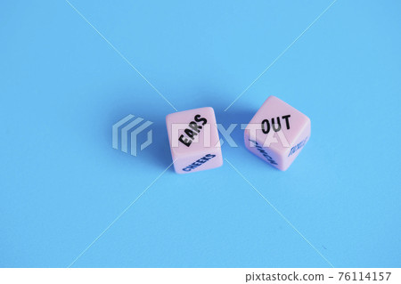 Dice English character dice Dice English character dice 76114157