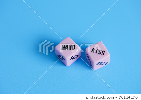 Dice English character dice Dice English character dice 76114176