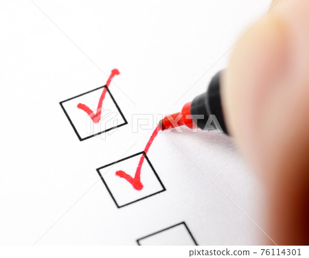Checklist Checklist 76114301