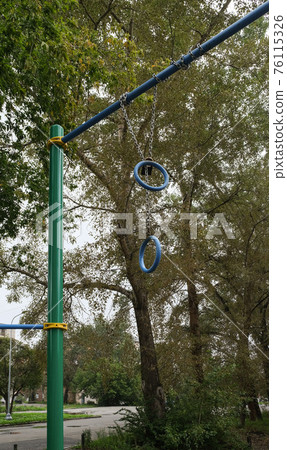 rings for sports on the turnstile under the padlock rings for sports on the turnstile under the padlock 76115326
