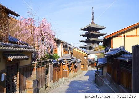 日本京都府京都八坂寶塔 76117289