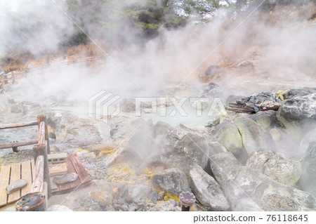 Photos of Nagasaki Prefecture's tourist attractions "Unzen Hell" and "Unzen Onsen" in Japan 76118645