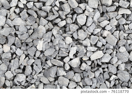 Light gray gravel on the ground, photo texture Light gray gravel on the ground, photo texture 76118770