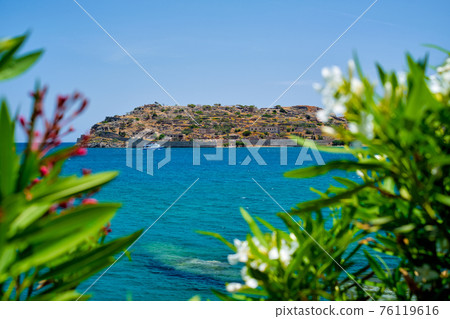 Island of Spinalonga, Crete, Greece 76119616