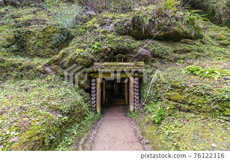 島根縣織田市世界文化遺產石見銀山龍源寺真武 76122316