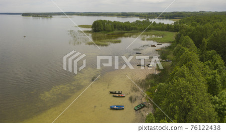Braslav lakes in Belarus. 76122438