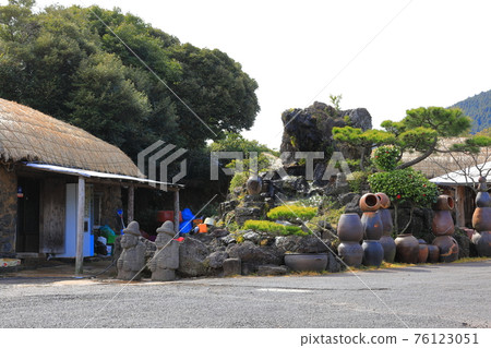 Jeju Seongeup Folk Village, folk, castle site, cherry blossoms, rape blossoms, spring, spring flowers, village, classics, Jeju Seongeup Folk Village, folk, castle site, cherry blossoms, rape blossoms, spring, spring flowers, village, classics, 76123051