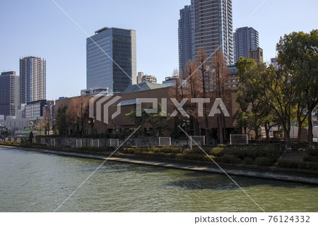 View of Osaka Nakanoshima / Osaka Municipal Museum of Oriental Ceramics 76124332