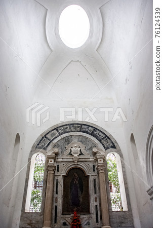 Inside San Pedro Claver Church - Cartagena - Columbia Inside San Pedro Claver Church - Cartagena - Columbia 76124539