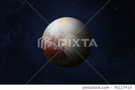 Dwarf planet Pluto. 76127419