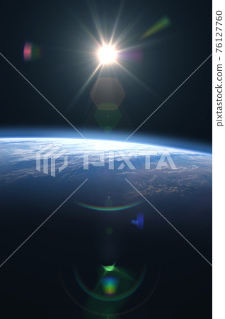 View of Planet Earth from Space. 76127760