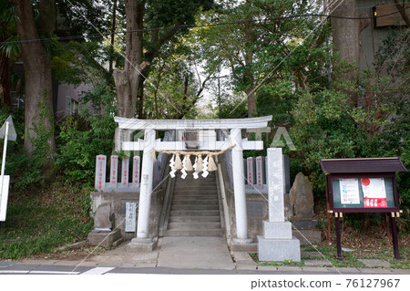 Abiko City Shibasaki Shrine entrance 76127967