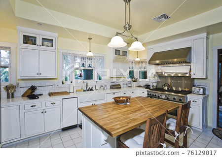 View Of Kitchen Interior View Of Kitchen Interior 76129017