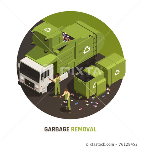 Garbage Removal Round Composition 76129452
