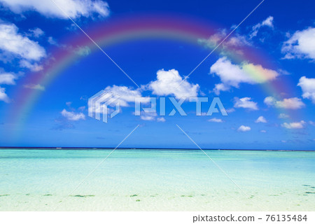 Beautiful coral reef sea on Tumon Beach Beautiful coral reef sea on Tumon Beach 76135484