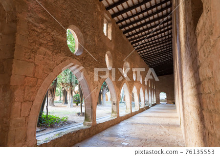The Monastery of Santa Maria de Santes Creus. Catalonia, Spain 76135553