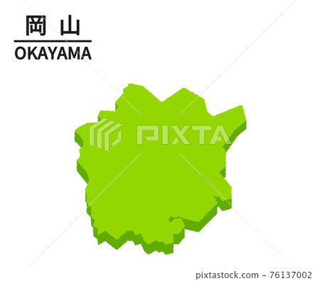 Illustration of Okayama prefecture 76137002