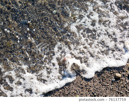 A view of the calm beach, the coast of Nishiizu Osezaki 76137759