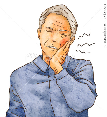 有蛀牙的老人 76138223