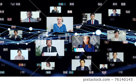Video conferencing Videophone Telemeeting web conferencing 76140143