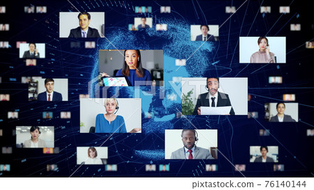 Video conferencing Videophone Telemeeting web conferencing 76140144