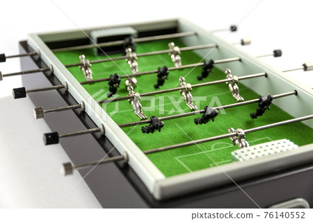 Babyfoot table isolated on white background 76140552