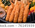 Fried shrimp assorted hors d'oeuvres 76145939