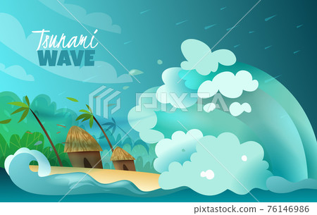 Natural Disasters Tsunami Poster Natural Disasters Tsunami Poster 76146986