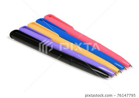 Ball pen isolated on white background 76147795