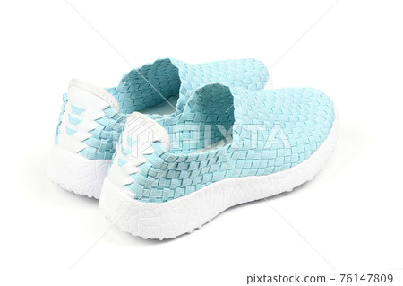 Turquoise rubber sneakers 76147809
