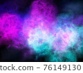 Illustration of beautiful outer space 76149130