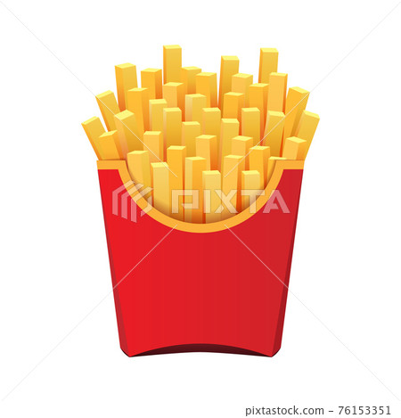 French fries in red package 76153351