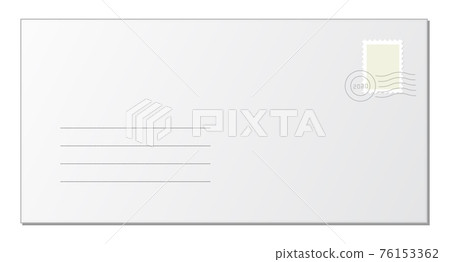 Vector blank Envelope Vector blank Envelope 76153362