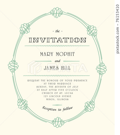 Classic wedding invitations Classic wedding invitations 76153410