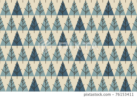 Christmas trees seamless pattern Christmas trees seamless pattern 76153411