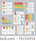 Set of Infographic design 76154454