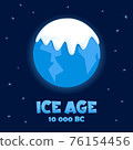 Planet Earth in the Ice Age 76154456