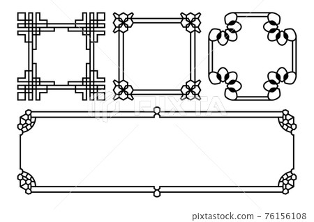 Square and rectangle asian, korean, chinese, japanese Square and rectangle asian, korean, chinese, japanese 76156108