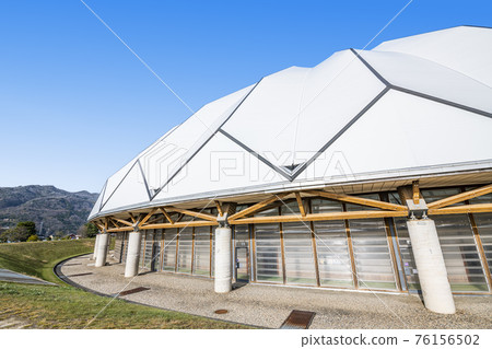 Izumo Dome in sunny weather, Izumo City, Shimane Prefecture 76156502