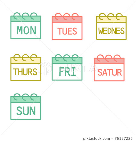 Days Of The Week In English In Order
